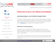 Tablet Screenshot of duolink.com